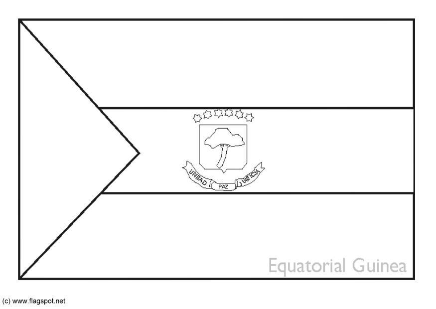 Malvorlage  Aquatorialguinea